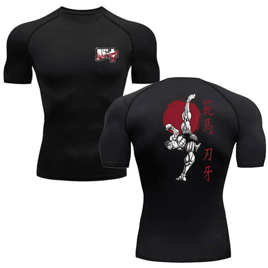 Baki Short-Sleeve Compression Shirt