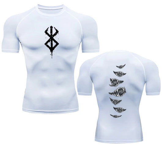 Berserk Two-Piece Short-Sleeve Compression Shirt