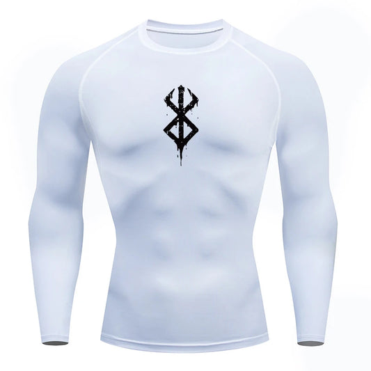 Sacrifice Brand Long-Sleeve Compression Shirt