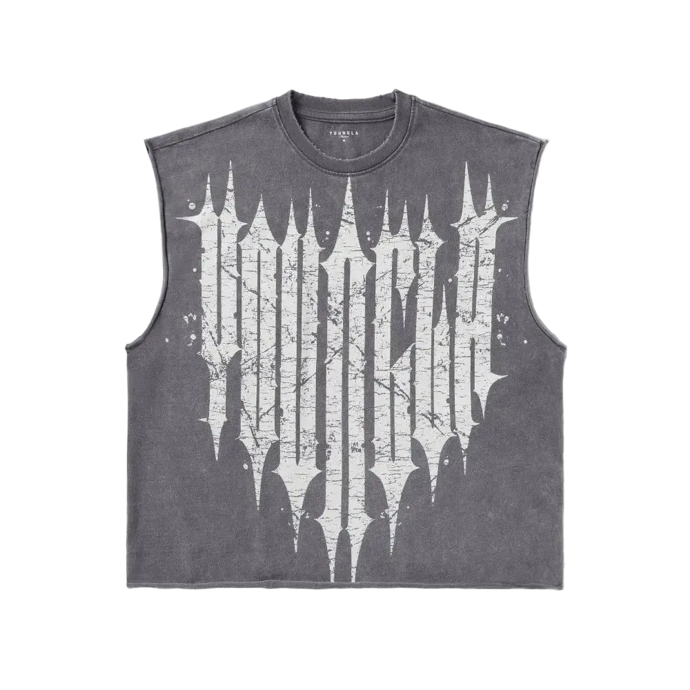 Youngla-Style Sleeveless T-Shirt