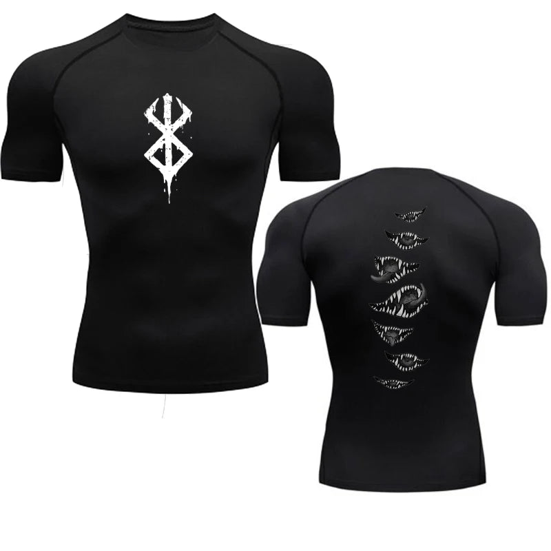 Berserk Two-Piece Short-Sleeve Compression Shirt
