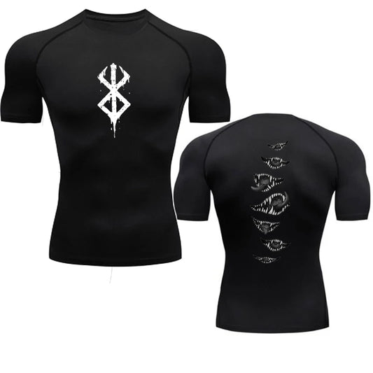 Berserk Two-Piece Short-Sleeve Compression Shirt