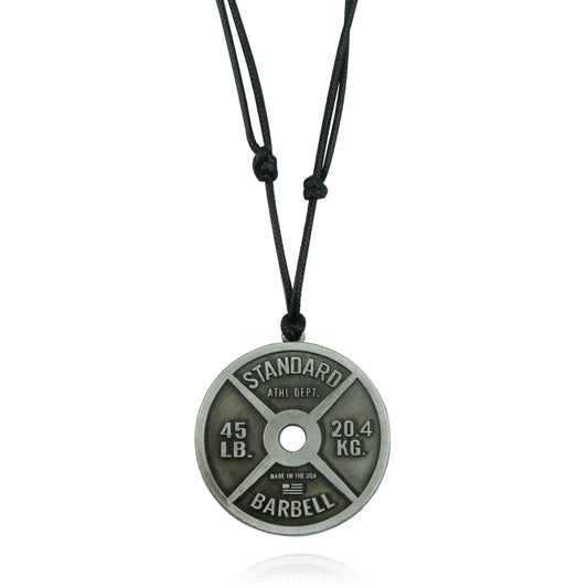 Gym Necklace with Disc Pendant