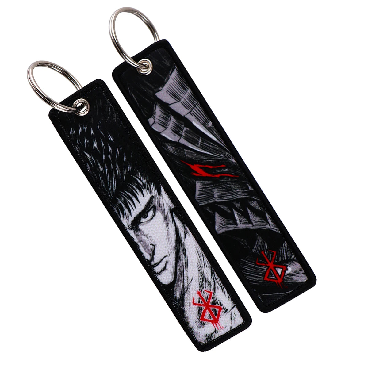 Berserk Embroidered Keyrings