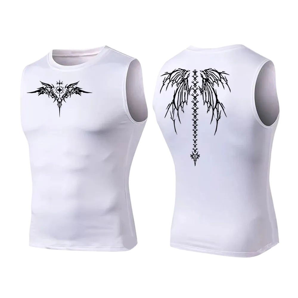 Metal Spirit Compression Sleeveless T-Shirt