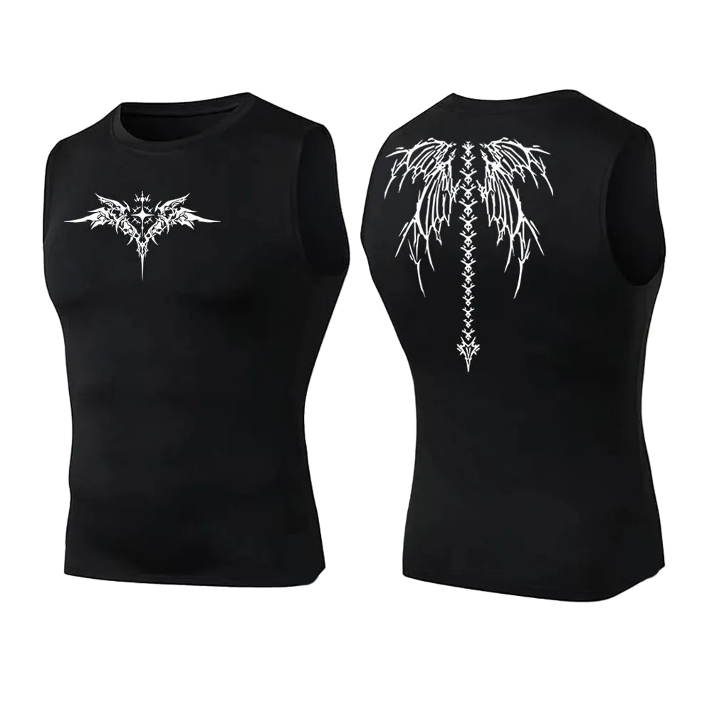 Metal Spirit Compression Sleeveless T-Shirt
