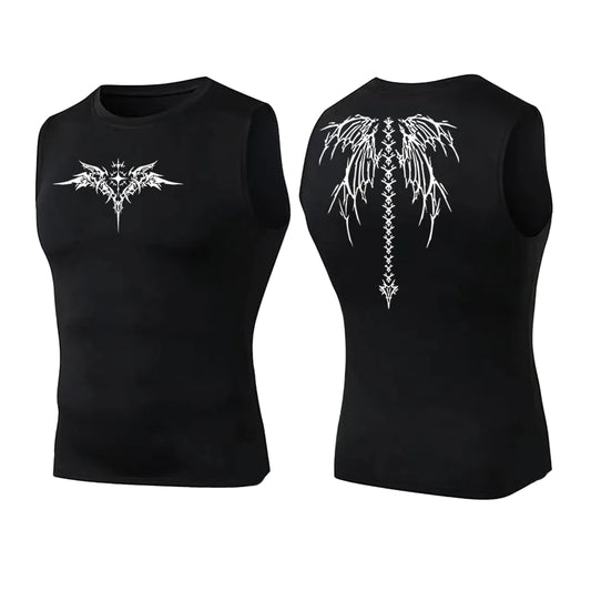Metal Spirit Compression Sleeveless T-Shirt