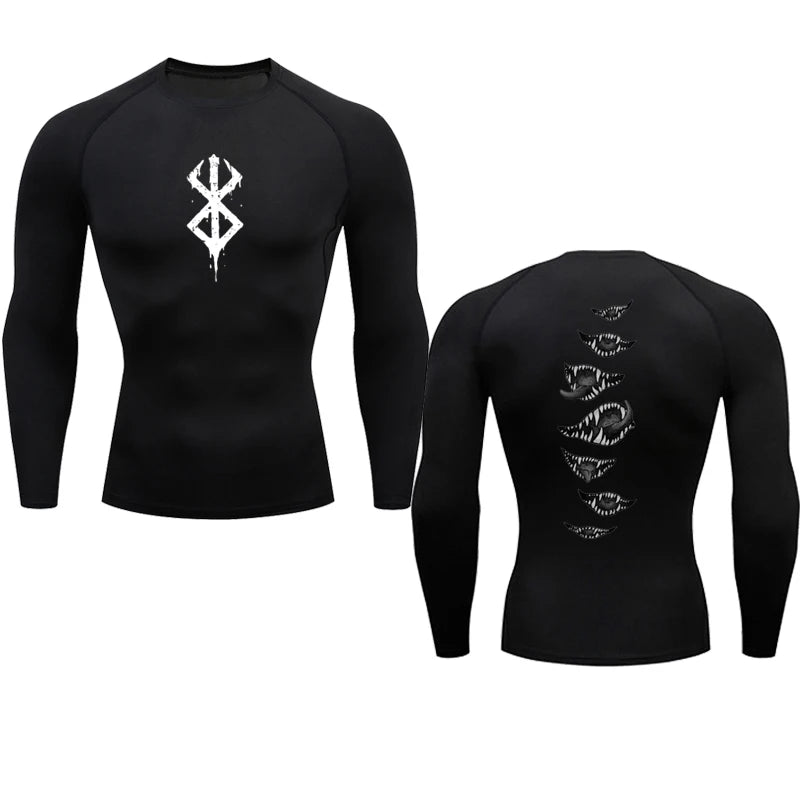 Berserk Two-Piece Long-Sleeve Compression Shirt