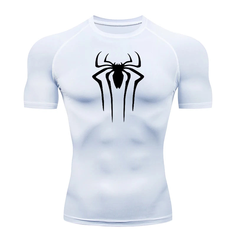 Spiderman Short-Sleeve Compression Shirt