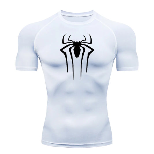 Spiderman Short-Sleeve Compression Shirt
