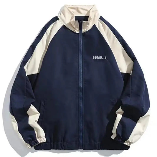 Two-Tone Streetwear Sports Jacket