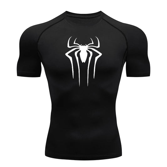 Spiderman Short-Sleeve Compression Shirt