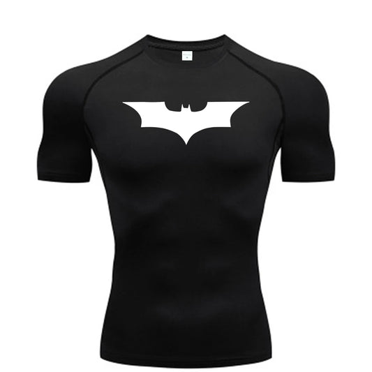 Batman Short-Sleeve Compression Shirt