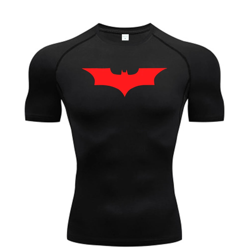 Batman Short-Sleeve Compression Shirt