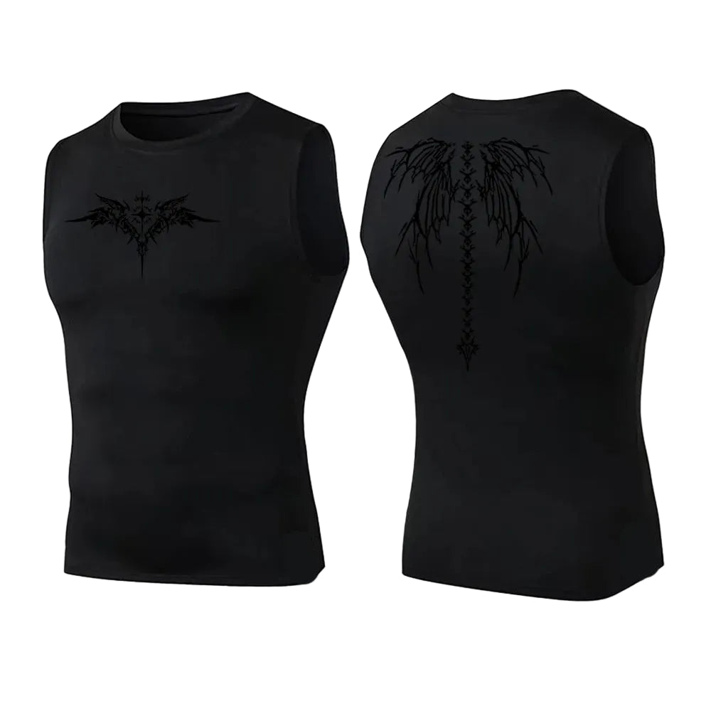 Metal Spirit Compression Sleeveless T-Shirt